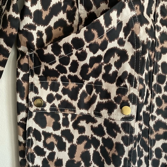 NEW - J.Crew Barn Jacket in Leopard Print - Picture 8 of 14
